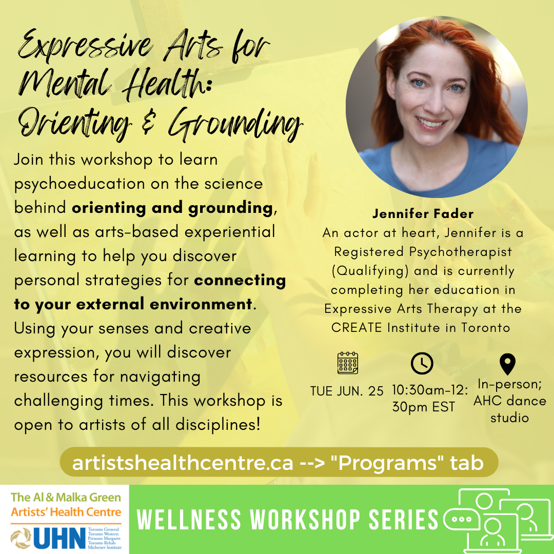 Expressive Arts for Mental Health: Orienting & Grounding